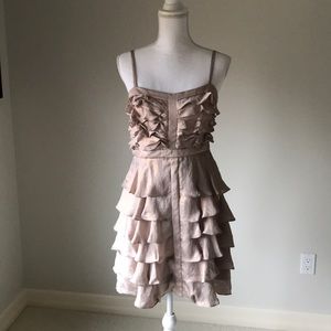 Nine West ruffle cocktail dress